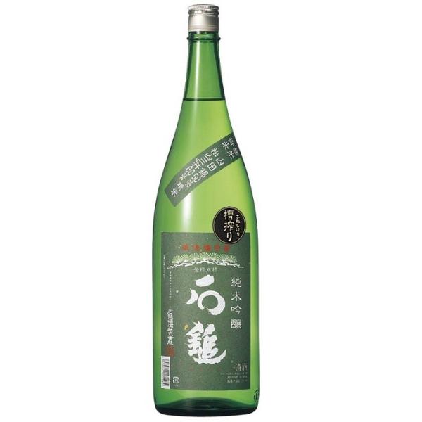 石鎚酒造(株)　純米吟醸　緑ラベル720ｍｌ≪化粧箱入り≫　愛媛のお酒／日本酒