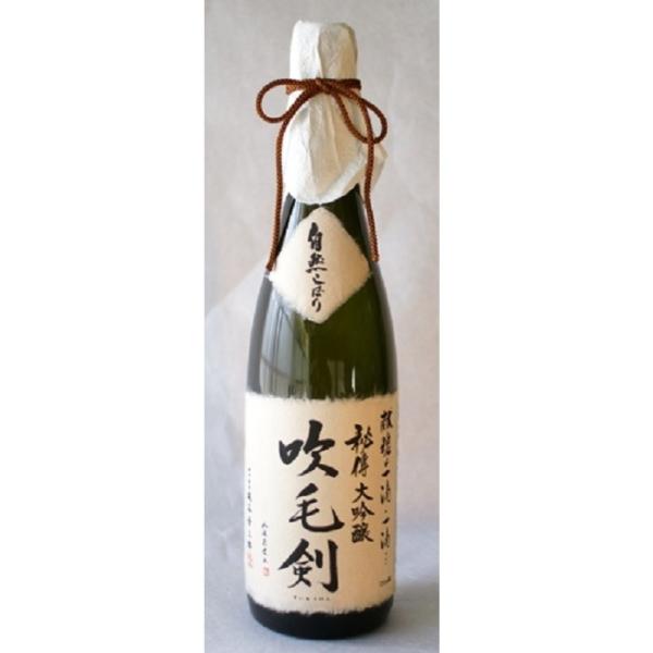 酒六酒造(株) 京ひな 大吟醸 720ml 「吹毛剣自然搾り」木箱入り 愛媛の