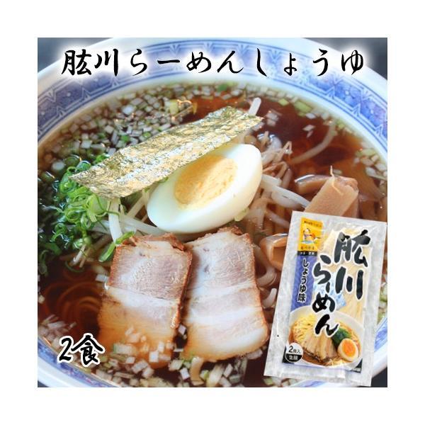 (有)ひじかわ特産開発　肱川らーめん（しょうゆ味）２食入≪熨斗対応不可≫