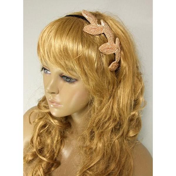 ビーズリーフ カチューシャ 葉っぱモチーフでデイリーからパーティーまで幅広く使える ピンク 結婚式 お呼ばれ 二次会 謝恩会 フォーマル 発表会 卒業 Rb153 04 チェリッシュ 通販 Yahoo ショッピング