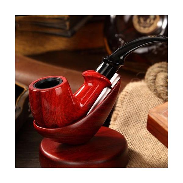 商品内容　・パイプ×1　・パイプスタンド×1　・ダンパー×1　・針×1　・火皿×1　・パッキンリング×6　・清掃用モール×5　・専用ポーチ×1　・ギフトボックス×1　・英語説明書使用方法(1)刻みタバコを適応な大きさに丸める。(2)火皿に丸...