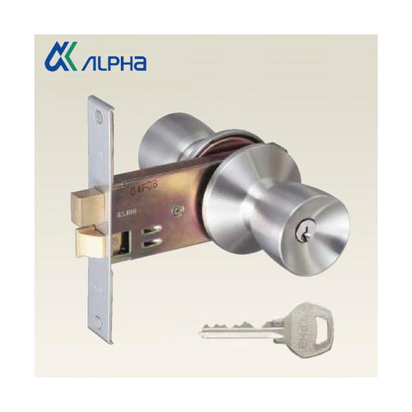 ALPHA アルファ インテグラル錠 33S05シリーズ 従来ピンシリンダー 　ドアノブBS100mm