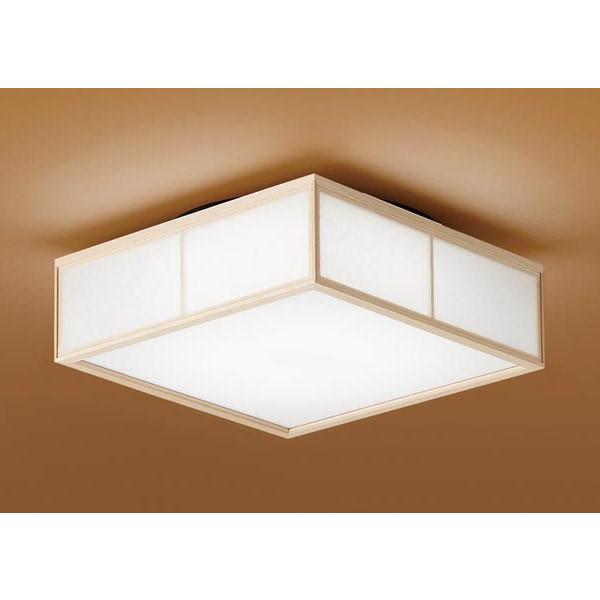 Panasonic（パナソニック） 和風小型シーリングライト 385角 白木 LED