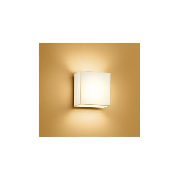 オーデリック 和風ブラケットライト 和紙調 LED（電球色） OB255357LR