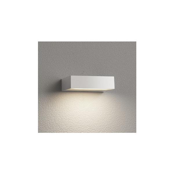 ODELIC オーデリック 表札灯 シルバー LED（電球色） 下面配光