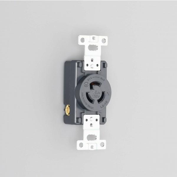 3110-L5 アメリカン電機 引掛形 埋込コンセント 接地2P 15A 125V