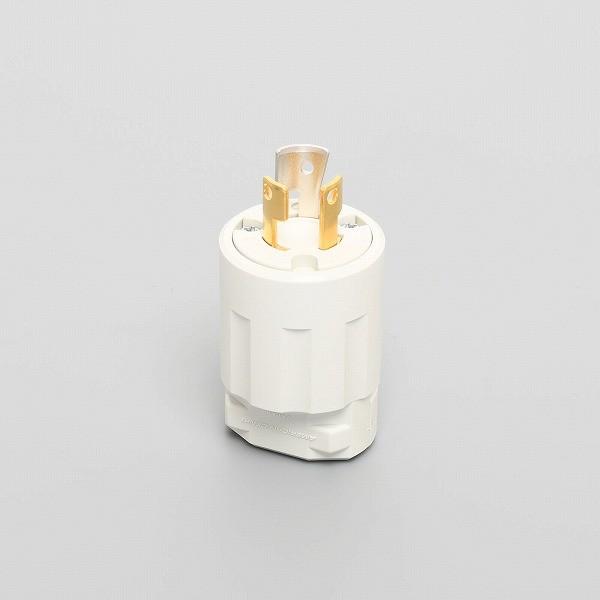 3112N-IV アメリカン電機 引掛形 プラグ(ナイロンカバー） 白 接地2P 15A 125V