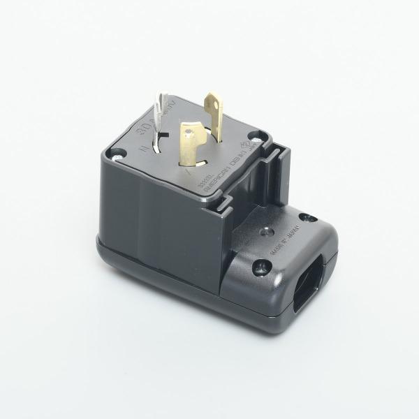 3322EL アメリカン電機 引掛形 プラグ(プラカバーL型) 3P 30A 250V