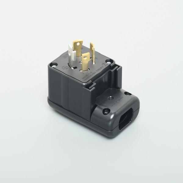 4322EL-L15 アメリカン電機 引掛形 プラグ(プラカバーL型) 接地形3P 30A 250V