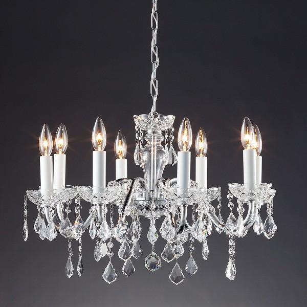 アンティーク昭和レトロ6灯x1と1灯x1シャンデリア アンティーク昭和