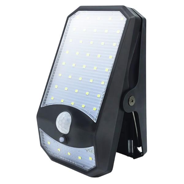 GS-SCL-169 ダイトク ソーラークリップライト クリップオンライト LED（昼光色） センサー付