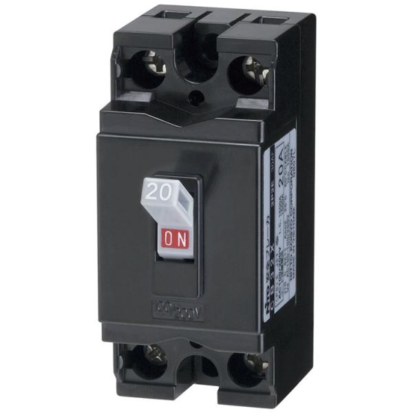 CB32X 2P 20A 日東工業 安全ブレーカ 2P2E 20A