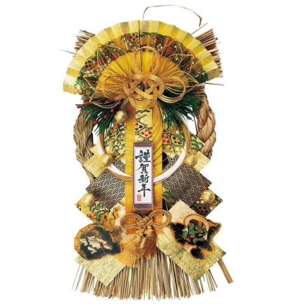 ●商品の説明●ここ数年、増えてきた自然災害への人々の関心の高まりにこたえる「お守り」「願掛け」としてのお飾り。自然災害から人々を守る神様「風神」「雷神」をモチーフにデザイン。金屏風をイメージした紙垂や・角度によってキラキラ輝くホログラム印刷...