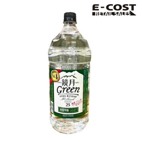 鏡月25度　4L　5本 楽天市場】サントリー 鏡月 (業務用) 25度 [PET] 5L 5000ml x 4