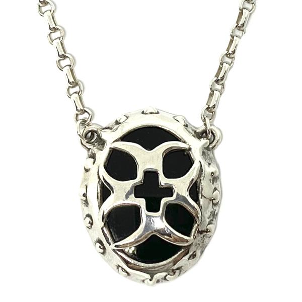 AbNXXg[^[ Alex Streeter NZ[hNXV[hlbNX IjLX Crusade Cross Shield Necklace Onyx