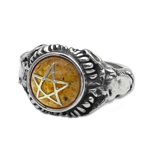 正規品 Alex Streeter Baby Devil Heart Ring Black Baby Devil Heart Ring | Alex Streeter