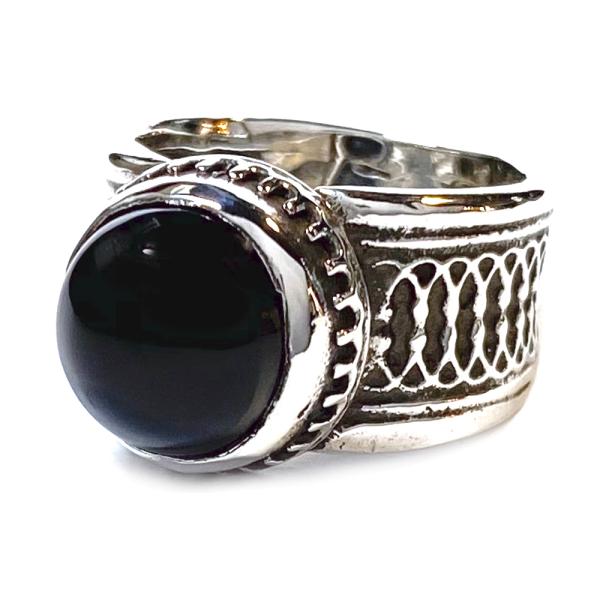 �A���b�N�X�X�g���[�^�[ Alex Streeter �G�^�[�i�������O�I�[�u�����O w �I�j�L�X Eternal Orb Ring w Onyx