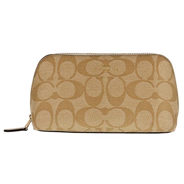 COACH（コーチ） 【並行輸入品】 ポーチ F53385 ベージュ系(IMDQC) : e