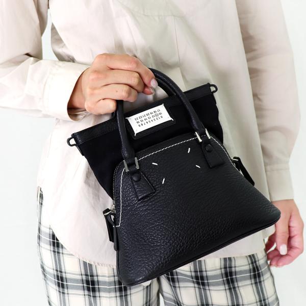 美品　メゾンマルジェラ 2WAY 5AC S56WG0081 (T8013 BLACK 5AC 【お取り寄せ】 【並行輸入品】 メゾンマルジェラ MAISON MARGIELA