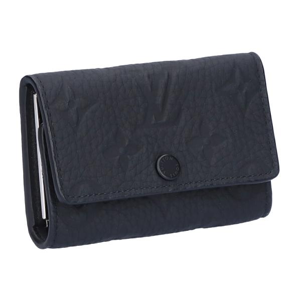 ルイ・ヴィトン ブラック レザー キーケース LOUIS VUITTON ルイヴィトン キーケース ミュルティクレ6 M82604