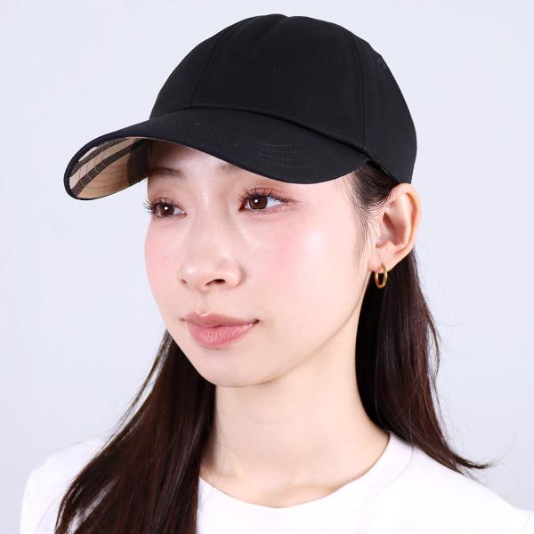 【値下げしました！】Burberry ブラック ベースボールキャップ e-cross_43986071