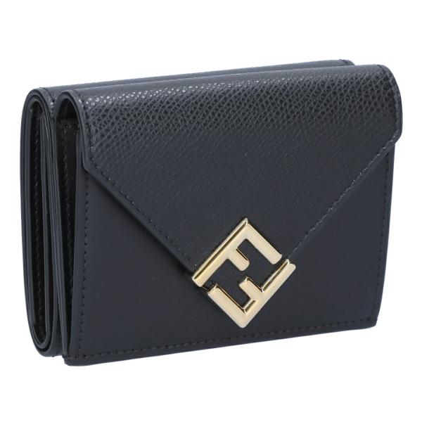 FENDI 8M0480 ALV4F0KUR FFダイヤモンド 三つ折り財布 FENDI 【お取り寄せ】 【並行輸入品】 フェンディ 折財布 三
