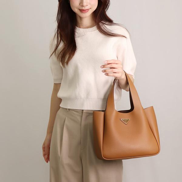 PRADA 【お取り寄せ】 プラダ トートバッグ SOFT GRAIN 1BG335
