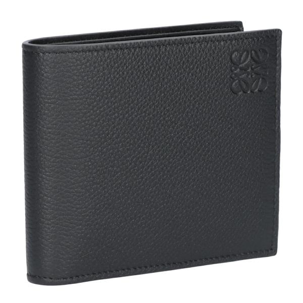 ロエベ 二つ折り財布 メンズ ブラック 小銭入れ付き C660501X03 e-cross_44051679