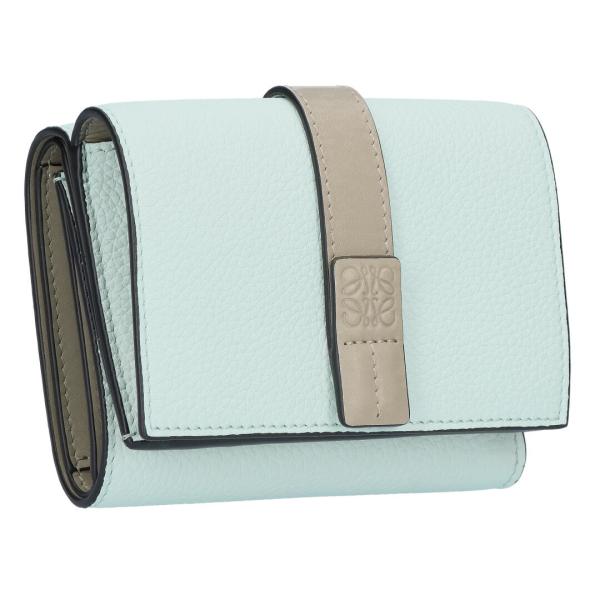極美品 ロエベ LOEWE アナグラム トライフォールド 三つ折り財布 日本限定 LOEWE（ロエベ） アナグラム トライフォールド ウォレット ブランド 小物