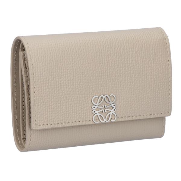 ！極美品！　ロエベ　折り財布　コンパクト　レザー　12A 極美品！ ロエベ 折り財布 コンパクト レザー 12A