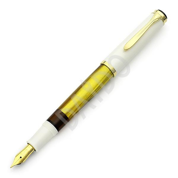 限定品 ペリカン万年筆 M200ゴールドマーブル 極細字(EF) Pelikan
