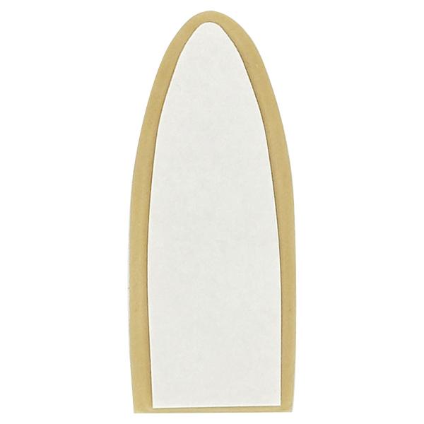 コーキング 仕上げヘラ 神指 S用替えゴム アメゴム 2mm KO-KGSA ハンディ・クラウン 尾崎亀商店 プロ仕様 下地 サッシ廻り 入隅 金物取合 M