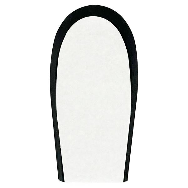 コーキング 仕上げヘラ 太鼓 替えゴム NBR系発砲ゴム ブラック 5mm KO-TGK ハンディ・クラウン 尾崎亀商店 プロ仕様 下地 サッシ廻り 入隅 金物取合 M