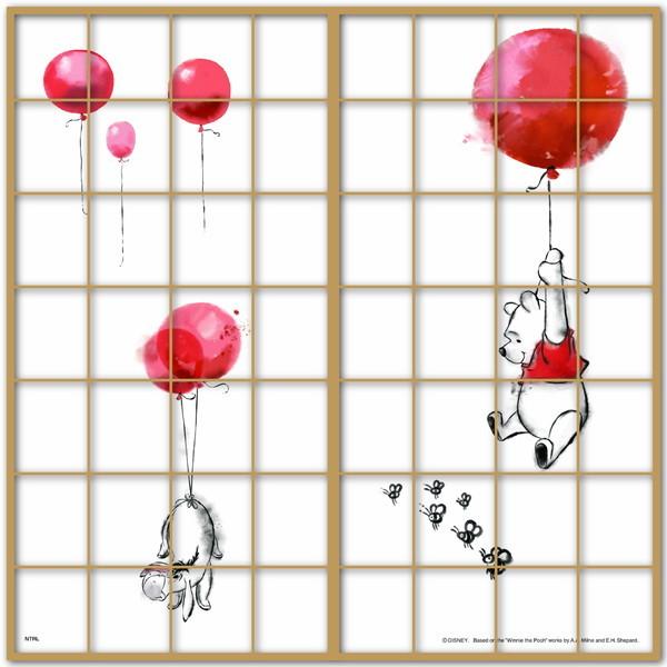 送料無料 アサヒペン くまのプーさん障子紙 赤い風船 障子紙2枚組用 92cm 1cm Ntlwp 004s E Daiku イーダイク Yahoo 店 通販 Yahoo ショッピング
