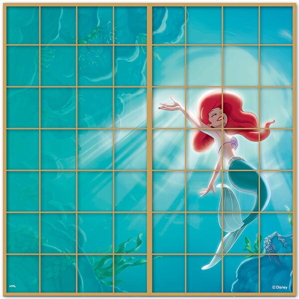 【アサヒ様】アリエル アサヒペン 襖紙 ディズニープリンセス リトルマーメイド