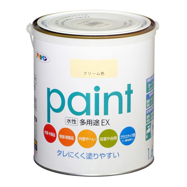 アサヒペン 水性塗料 水性多用途ex 1 6l クリーム色 E Daiku イーダイク Yahoo 店 通販 Yahoo ショッピング