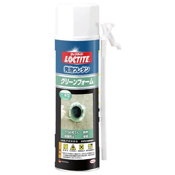 LOCTITE ロックタイト 発泡ウレタン グリーンフォーム 340g ×12本 DGF