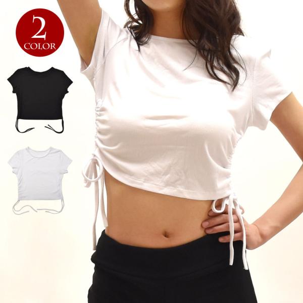 �_���X�g�b�v�X T�V���c �q�b�v�z�b�v �t�B�b�g�l�X ���b�X���� �V���[�g�� �N���b�v�h�� ���u�f�� ���T�C�h�R�t �^�C�g�t�B�b�g BC110D4 [M�� 1/3]