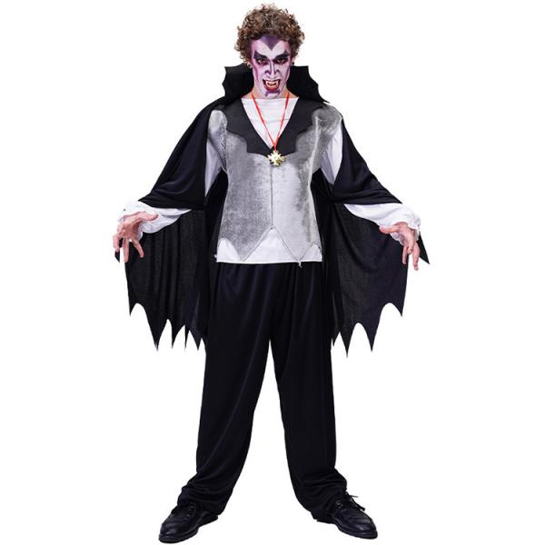 ドラキュラ 吸血鬼 伯爵 コウモリ バンパイア ハロウィン 衣装 Men's 男性用 メンズ用 ハロウィーン 王様ハロウィン衣装 コスプレ コスチューム 変装 送料無料