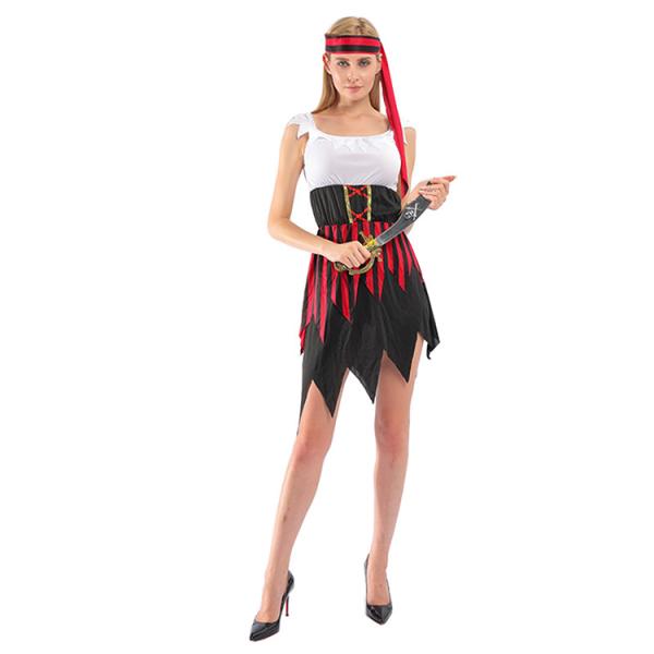 女海賊 ジャック船長パイレーツオブカリビアン ハロウィン衣装 大人用 女性用 ハロウィン 衣装 コスプレ レディース ガールズ ハロウィーン
