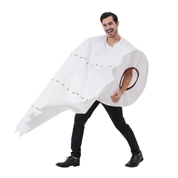 送料無料 トイレットペーパー ハロウィン 衣装 Men's  男性用 メンズ用 ハロウィーン 王様ハロウィン衣装 コスプレ コスチューム COSPLAY仮装 変装