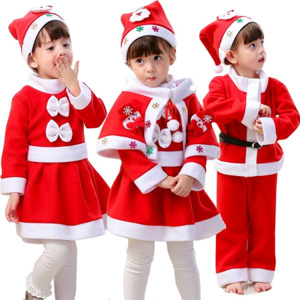 子供 女の子 クリスマス 衣装 お姫様 サンタ 衣装 プリンセス クリスマス衣装 サンタ Christmas 女の子 男の子 サンタクロース キッズドレス 80 90 100 110 120