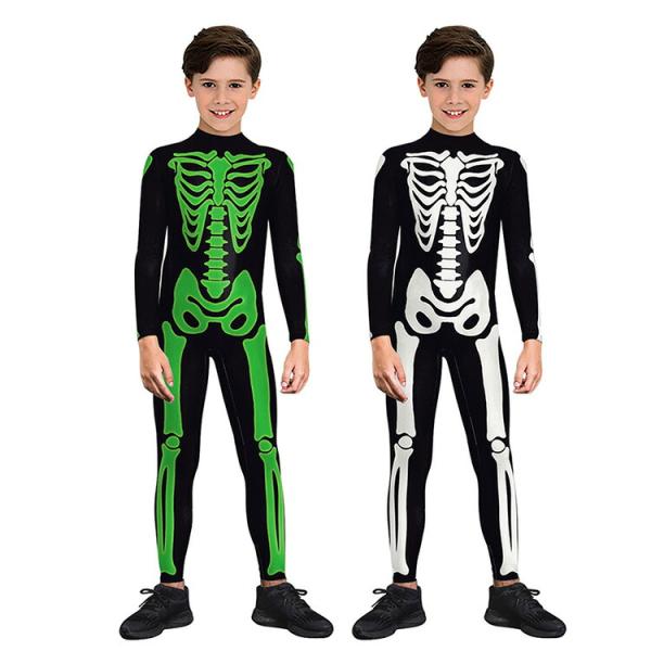 骸骨 どくろ ホラー 子供 ハロウィン 衣装 子供 ハロウィン 衣装 キッズ ハロウィン 衣装 幼稚園 ハロウィン衣装 最新 男の子 女の子 ハロウィン コスプレ 子供