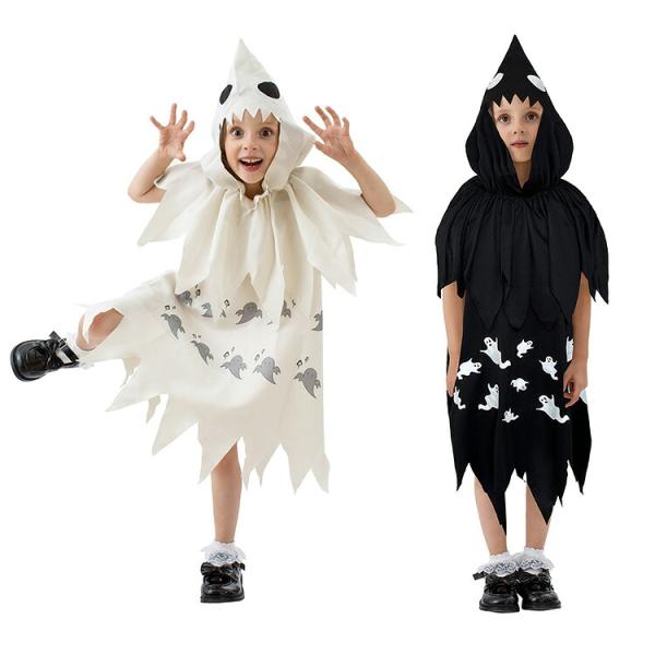 幽霊 亡霊 子供 ハロウィン 衣装 子供 ハロウィン 衣装 キッズ ハロウィン 衣装 幼稚園 ハロウィン衣装 最新 男の子 女の子 ハロウィン コスプレ 子供