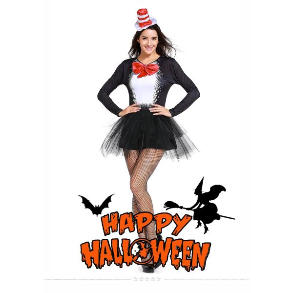 S-XL大人用 ハロウィン衣装 女性用 キャットウーマン 黒猫 キャッツ フェアリー ハロウィン 衣装 コスプレ レディース ガールズ ハロウィーン コスチューム