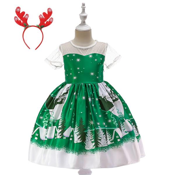 送料無料 クリスマス 女の子 ドレス ワンピース クリスマス衣装 ロングドレ クリスマス 子供ドレス ノースリーブ ス ガールズ 発表会 演奏会 仮装 ダンス衣装