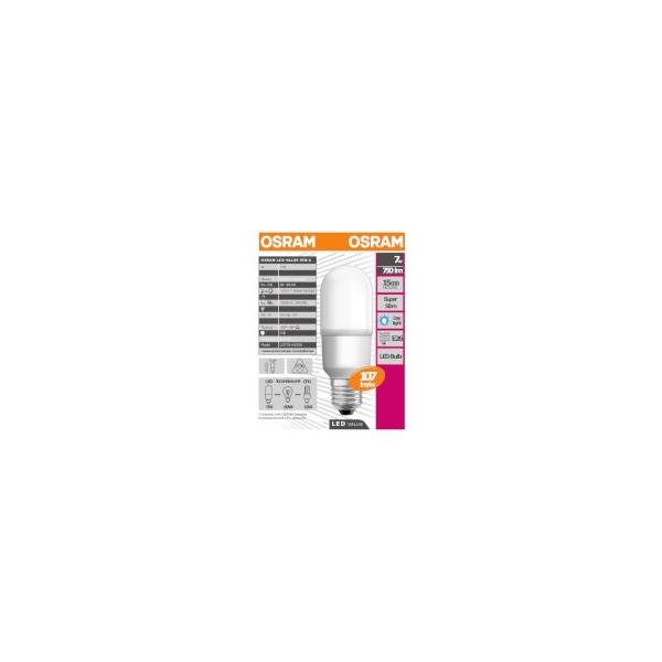 OSRAM LED VALUE STICK LDT7D-VS/E26 6500K VALUE STICK LDT7D-VS/E26