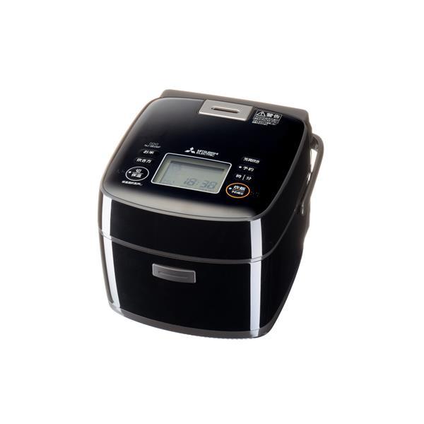 炭炊釜 三菱 MITSUBISHI 【炊飯器 3.5合 IH 黒曜 NJ-SE06F-B : いーで