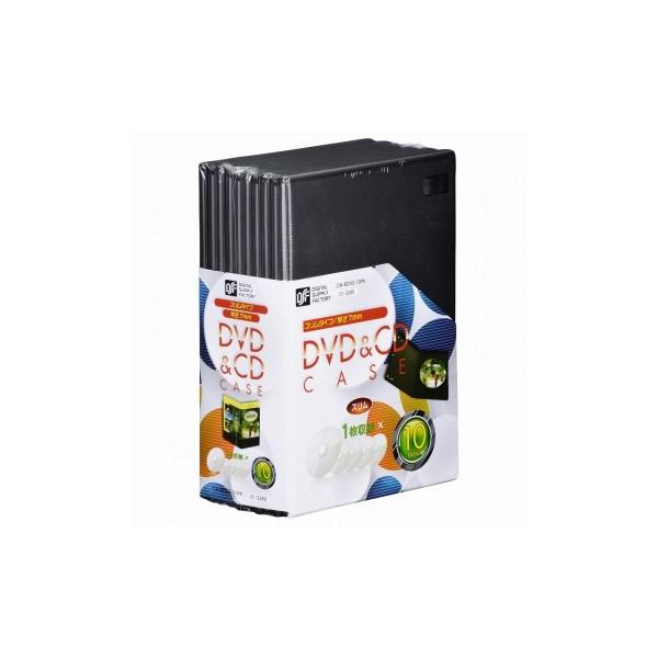 他サイト： オーム電機 OA-RDVS-10PK DVD＆CDケース スリムタイプ 1枚収納×10個パック [品番]01-3280 OARDVS10PKの商品画像
