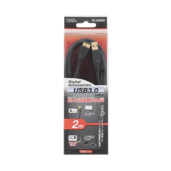 �I�[���d�@ PC-N2053 MicroUSB3.0�P�[�u����2m[�i��]05-2053PCN2053